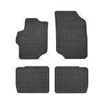 floor mats ( set, rubber, 4pc., black) CITROEN C-ELYSEE; PEUGEOT 301 11.12- sedan